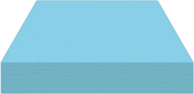Kangaro-Fotokarton – 50 x 70 cm – 300 Gramm – Hellblau – Packung mit 25 Blatt – k-0045-530