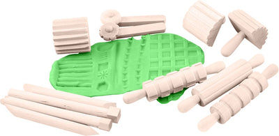 Weplay Eduplay Holz-Tonwerkzeug-Set – kreatives Spielzeug für Kinder.