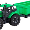 Cavallino Toys Cavallino Traktor mit Tilt -LKW -Anhänger grün, Skala 1:32