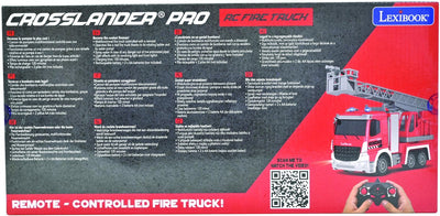 Lexibook Crosslander Pro® Funkgesteuertes Feuerwehrauto mit Licht- und Soundeffekten.