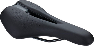 Bbb Cycling Sport Comfort 2.0 – Fahrradsattel für Damen und Herren – sportliche Fahrradposition 45° – druckentlastend – 265 x 145 mm – Rennrad Mountainbike – BSD-135