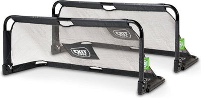 Exit Toys Exit Panna faltbares Fußballtor aus Stahl 150x60cm (2er-Set) - Schwarz - Straßenfußball - für draußen