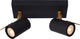 Lucide Grony – Deckenstrahler (Deckenleuchte) – LED dim to warm – gu10 – 2 x 5 W 2200 K 3000 K – Schwarz