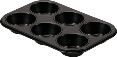 Basic kulinarische Muffinform 12 Tassen – PFAS-freie Backform – Kohlenstoffstahl – für Cupcakes und Muffins