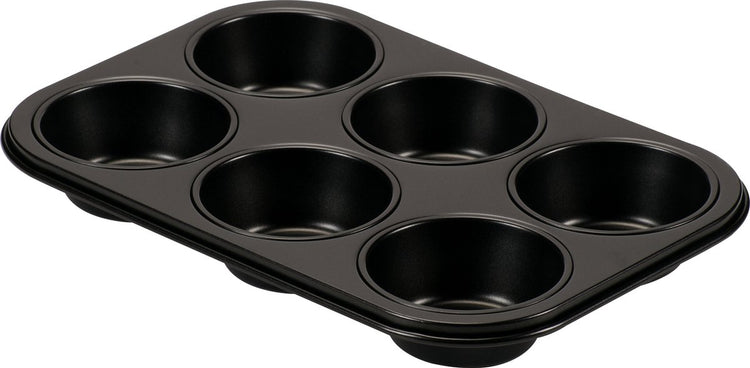Basic kulinarische Muffinform 12 Tassen – PFAS-freie Backform – Kohlenstoffstahl – für Cupcakes und Muffins