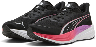 Puma Darter Pro 2 Unisex-Sportschuhe – Schwarz-Pure Pink-Electric Orchid