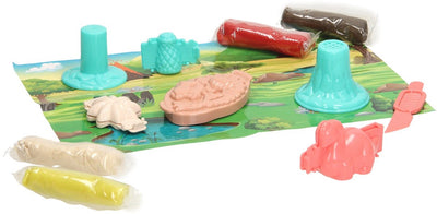 Tonset Dinosaurier - 4 Tonfarben