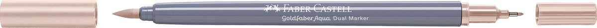 Faber-Castell – Duo-Aquarellmarker – Goldfaber – Aprikose 116 – Pinsel 0,6 mm – FC-164616