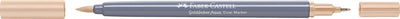 Faber-Castell – Duo-Aquarellmarker – Goldfaber – Sand 281 – Pinsel 0,6 mm – FC-164681