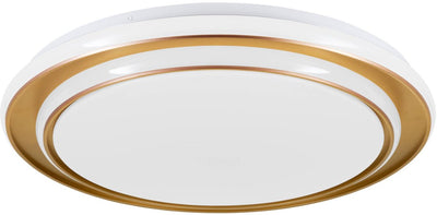 Eglo Moschetta Deckenleuchte - ø 49 cm - Goldweiß - einstellbares weißes Licht (warmes, neutrales und Tageslicht)