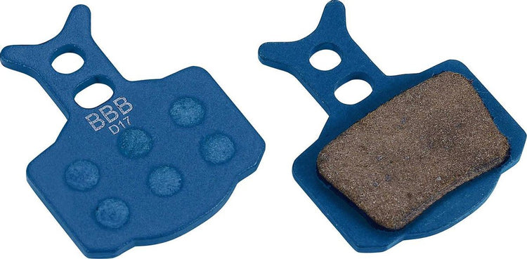 BBB Fahrradbremsbeläge DiscStop kompatibel mit Formula Mega Scheibenbremsen BBS-67T – blau