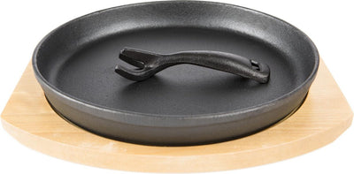 Grill Guru – Kochplatte aus Eisen – Halter – Kochfeld aus Eisen – Halter – ø 25 cm