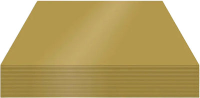Kangaro-Fotokarton – 50 x 70 cm – 300 Gramm – Gold seidenmatt – Packung mit 25 Blatt – k-0045-566