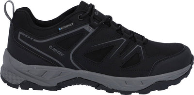 Hi-Tec Saunter Softshell wasserabweisende schwarze Wanderstiefel in Größe 41 für Herren