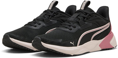 Puma Disperse XT 4 Unisex-Sportschuhe – Schwarz-Jasminblume-Wildrosa