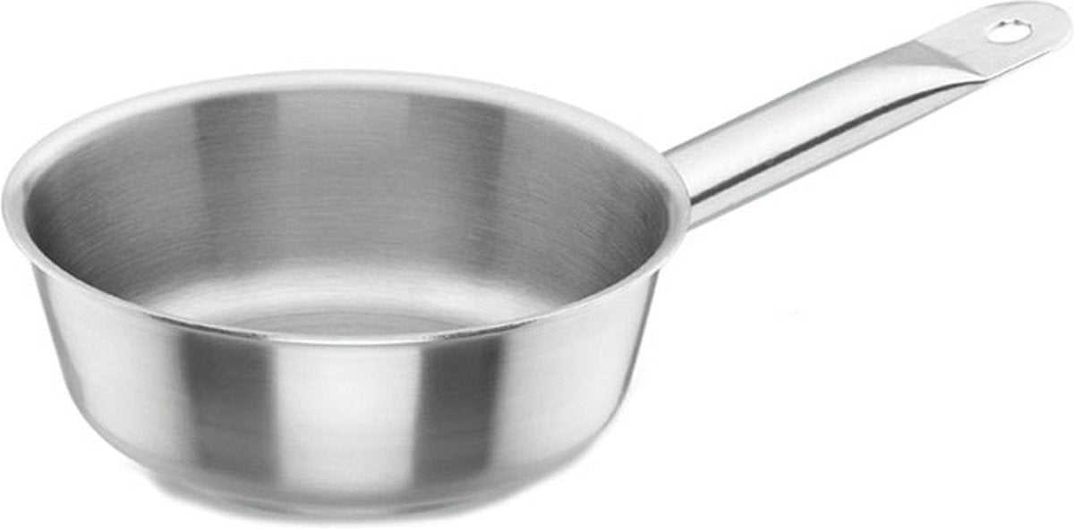 Lacor Chef Classic Sauteuse – Edelstahl – 2,7 l – ø 24 cm