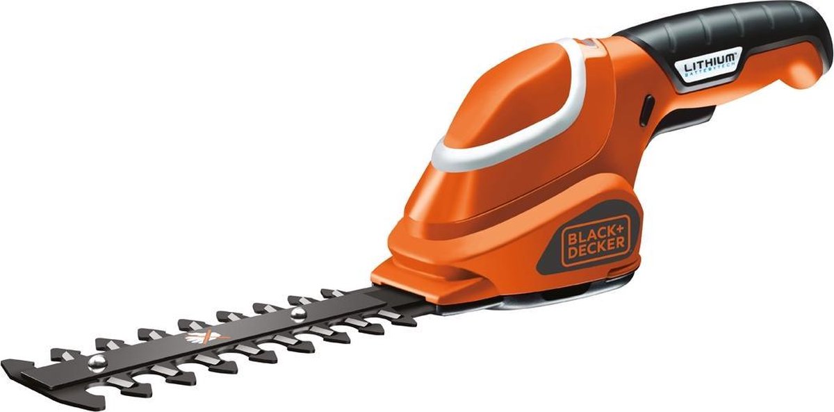 Black+Decker 3,6 V Akku-Strauchschere – GSL300-QW