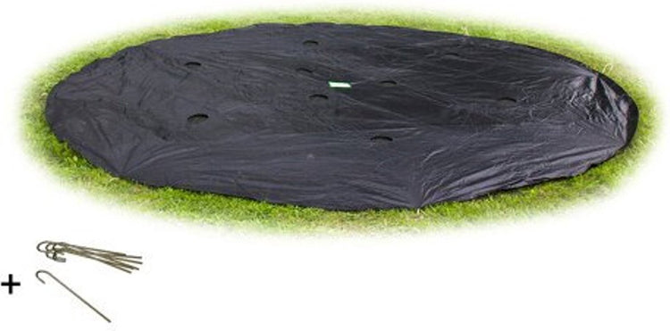 Exit Toys Exit Groundlevel Trampolinabdeckung ø244cm – Trampolin-Schutzhülle – wetterfest – rund – Plane