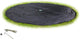Exit Toys Exit Groundlevel Trampolinabdeckung ø244cm – Trampolin-Schutzhülle – wetterfest – rund – Plane