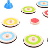 Indoor-Curling-Spiel aus Holz – 2 bis 4 Spieler