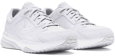 Under Armour ua Edge lthr-wht Herren-Sportschuhe – Weiß – Halo-Grau