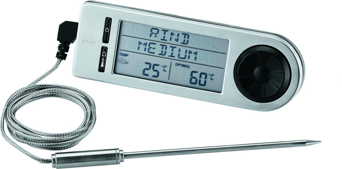 Rösle Barbecue Grillkernthermometer - digital - Rösle
