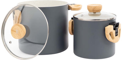 Bo-Camp – Urban Outdoor Collection – Pfannenset – Barbican – Aluminium – Induktion – 2-teilig