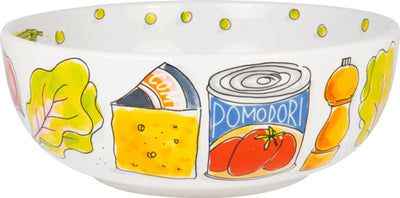 Blondes Amsterdam, jeden Tag: Salatschüssel 24 cm Salat-Icons