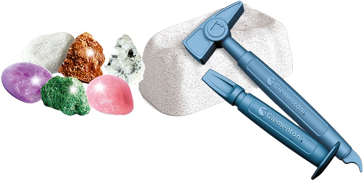Clementoni Science und Spiel suchen Steine ​​und Mineralien