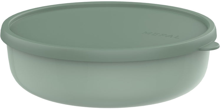 Mepal Aufbewahrungsbox Lumina – 2 l – Mikrowellenbehälter mit Deckel – nordischer Salbei
