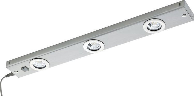 Eglo kob LED-Unterbauleuchte - 60 cm - 3-flammig - Nickel matt