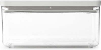 Brabantia leckere+ Vorratsdose – stapelbar – 1,5 l – hellgrau