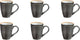 Medard de Noblat - Shadow Aqua - Becher 30 cl - 6 Stück - Steinzeug