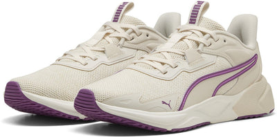 Puma Disperse XT 4 Knit Unisex-Sportschuhe – Alpine Snow-Electric Orchid-Plum Wine