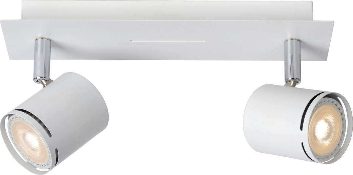 Lucide rilou - Deckenstrahler (Deckenleuchte) - LED dimmbar - gu10 - 2x5w 3000k - weiß