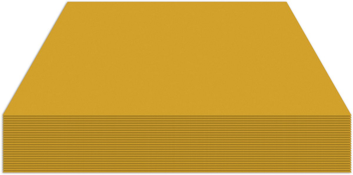 Kangaro-Fotokarton – 50 x 70 cm – 300 Gramm – Ocker – 25 Blatt – k-0045-517