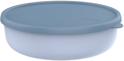 Mepal Aufbewahrungsbox Lumina – 2 l – Mikrowellenbehälter mit Deckel – Nordic Blue