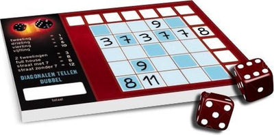 Weiße Kobold-Spiele. Weißes Kobold-Knister-Würfelspiel