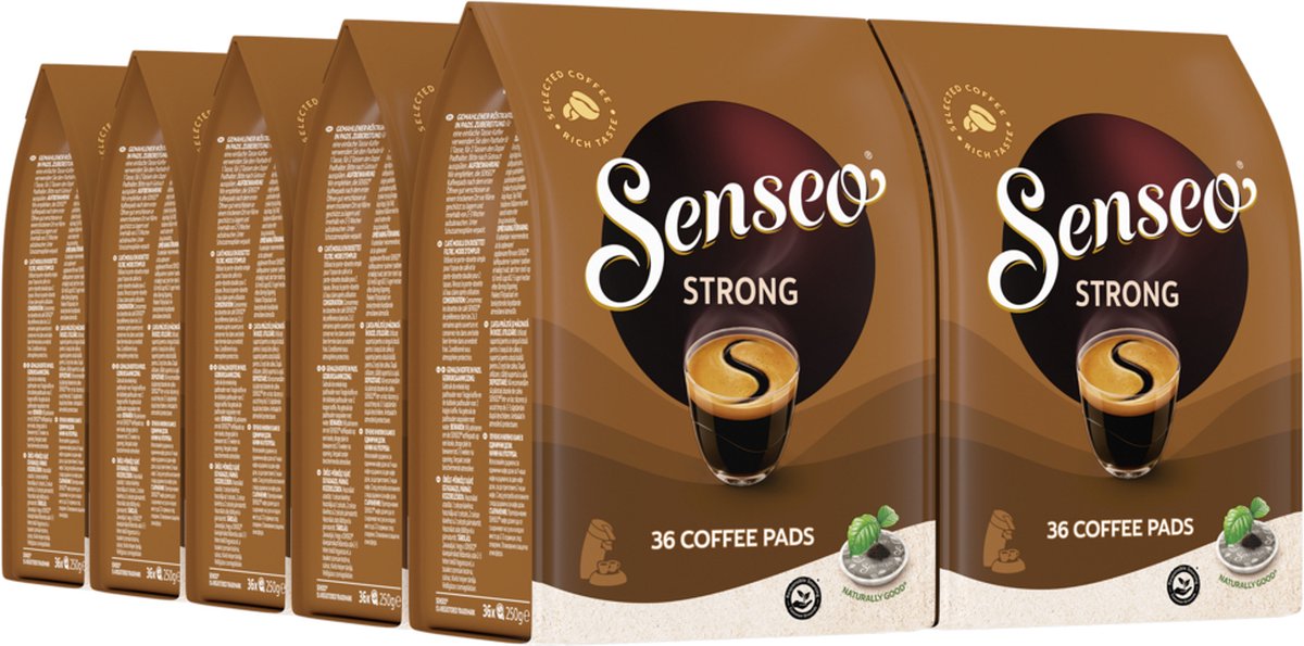 Senseo starke Kaffeepads – Intensität 7 9 – 10 x 36 Pads