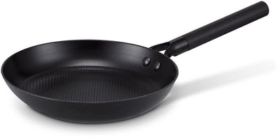 Brabantia Patron Bratpfanne – ø 24 cm – langlebige Pfanne mit luxuriösem Designgriff – 100 % PFAS-frei – Keramik-Antihaftbeschichtung – Induktionsbratpfanne – Schwarz