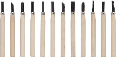 Kreator – Handwerkzeuge – krt461002 – Mini-Holzmeißel – 135 mm – 12 Stk.