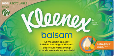 Kleenex-Taschentücher Balsam 64 Stück