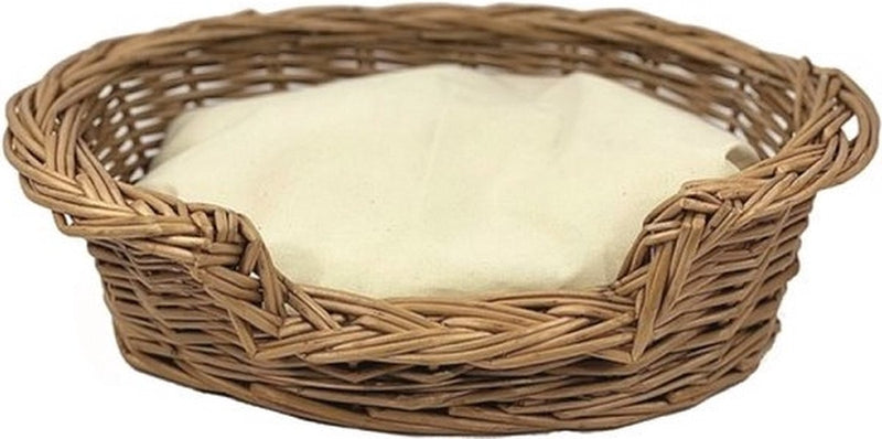 Egmont Weidenkorb für Hunde. 32x24x10 cm.