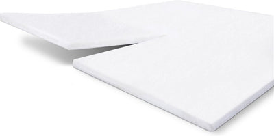 Walra Molton-Spannbettlaken – Molton 180 x 200 210 – 100 % Baumwolle – weiß