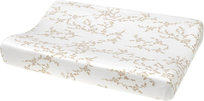 Meyco Baby Branches Wickelauflagenbezug – Sand – 50 x 70 cm