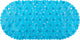 Differnz Lapis Antirutsch-Badeinlegematte 70x35cm blau transparent