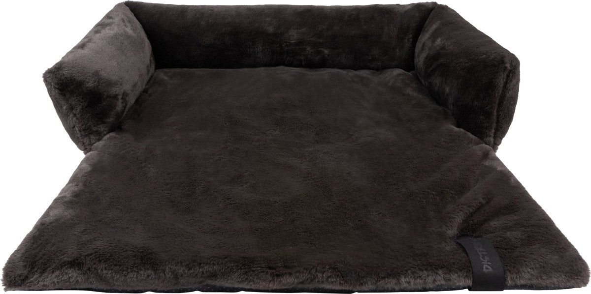 District 70 Nuzzle – weicher Korb für das Sofa – groß: 85 x 75 cm – dunkelgrau