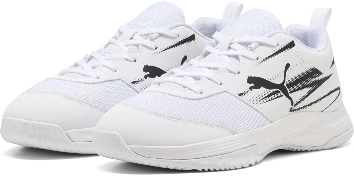 Puma Varion II Jr Unisex-Sportschuhe – Weiß-Schwarz