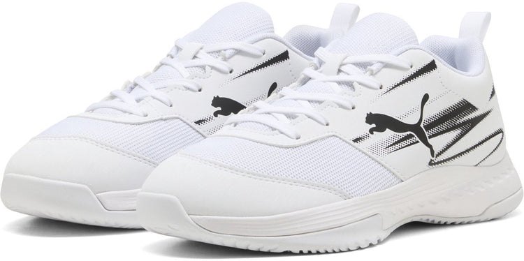 Puma Varion II Jr Unisex-Sportschuhe – Weiß-Schwarz