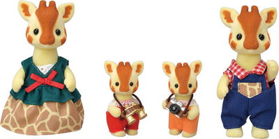 Sylvanian Family 5639 Giraffenfamilie samtweiche Spielzeugfiguren